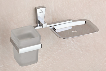 Soap Dish With Tumbler Holder
