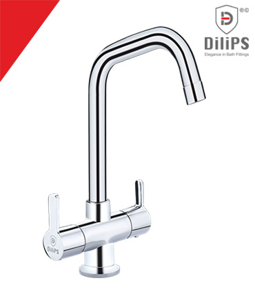 Wash Basin Mixer - Extended Spout