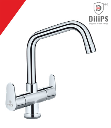 Wash Basin Mixer - Extended Spout