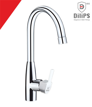 Wash Basin Mixer - Extended Spout