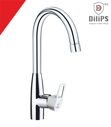 Wash Basin Mixer - Extended Spout