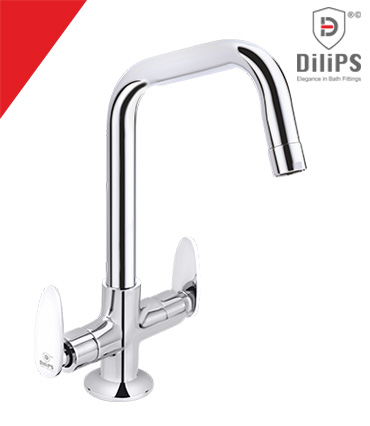 Wash Basin Mixer - Extended Spout