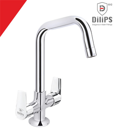 Wash Basin Mixer - Extended Spout