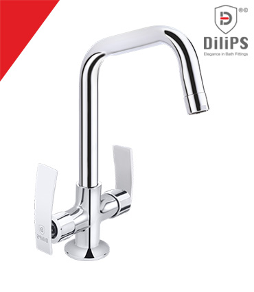 Wash Basin Mixer - Extended Spout