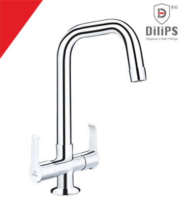 Wash Basin Mixer - Extended Spout